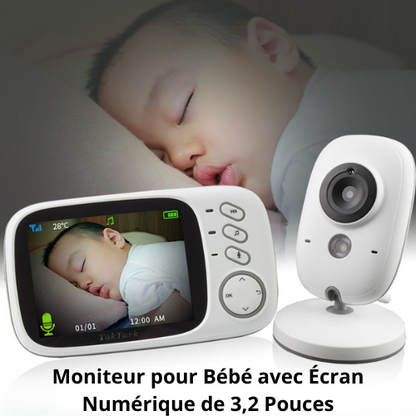 BabyView : Moniteur pour Bébé avec Écran Numérique de 3,2 Pouces